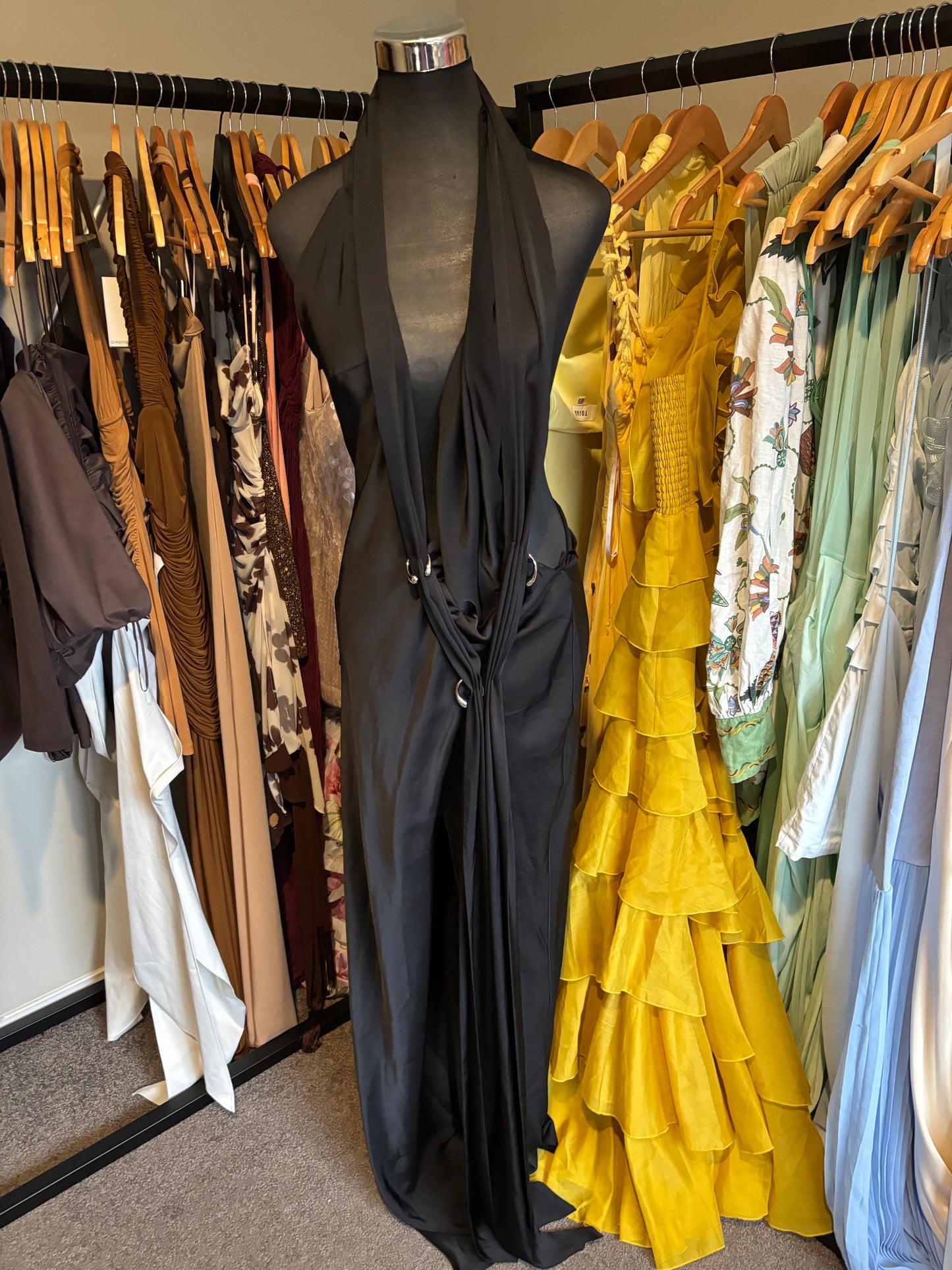 Misha - Harlow satin dress size XS
