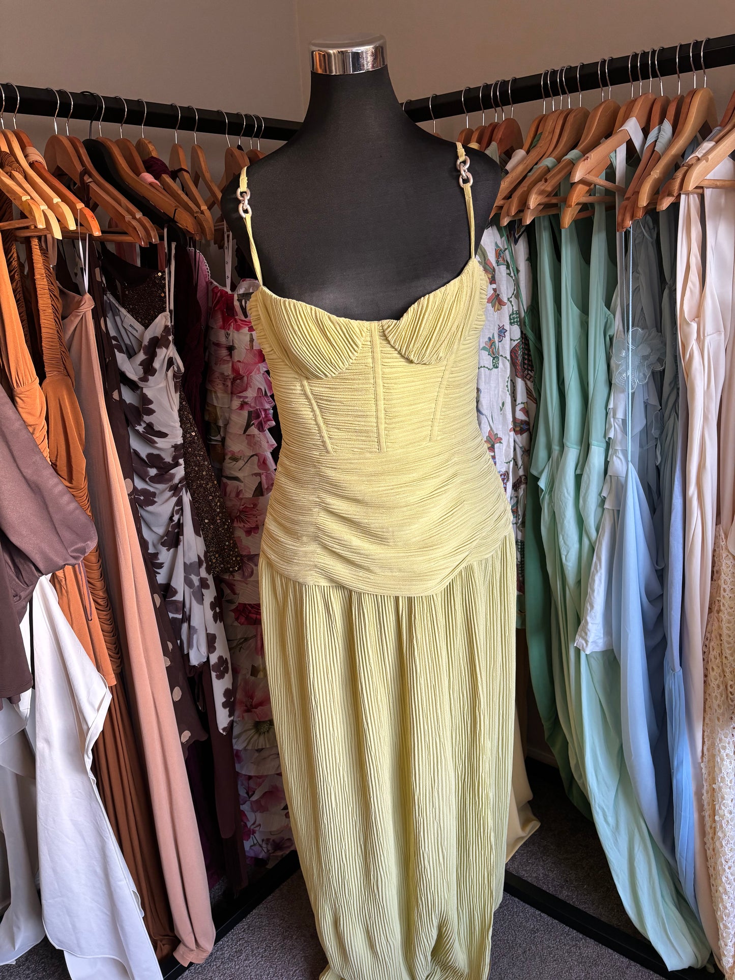 Manning Cartell - Double pleat dress size 12
