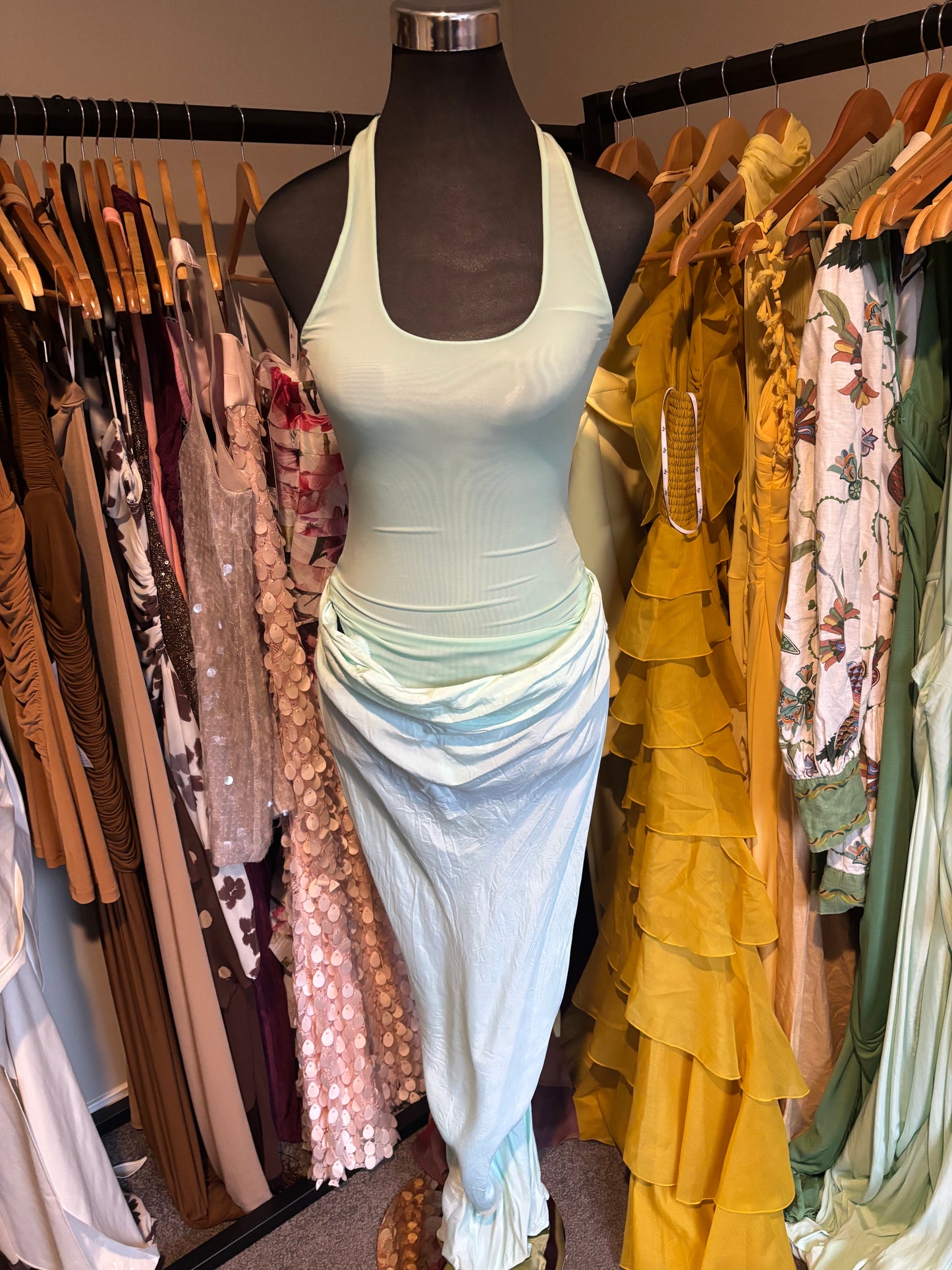 Benni - Jade Aqua Dress